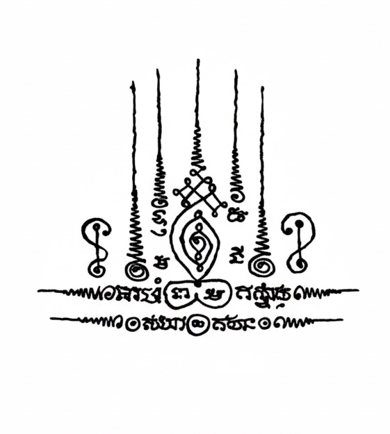Yant Hah Taew (Traditional)